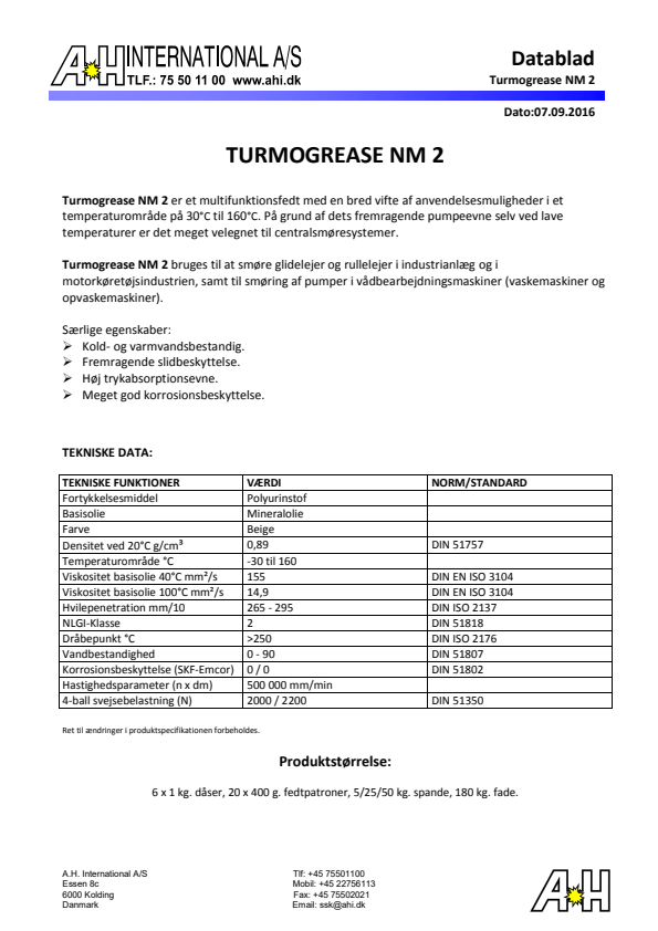 

Turmogrease NM 2

